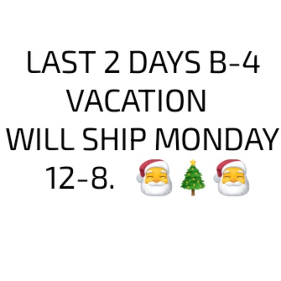 If you WANT IT, get it now before I go on vacation. Today & Sunday 12-6 & 12-7. - Picture 1 of 1